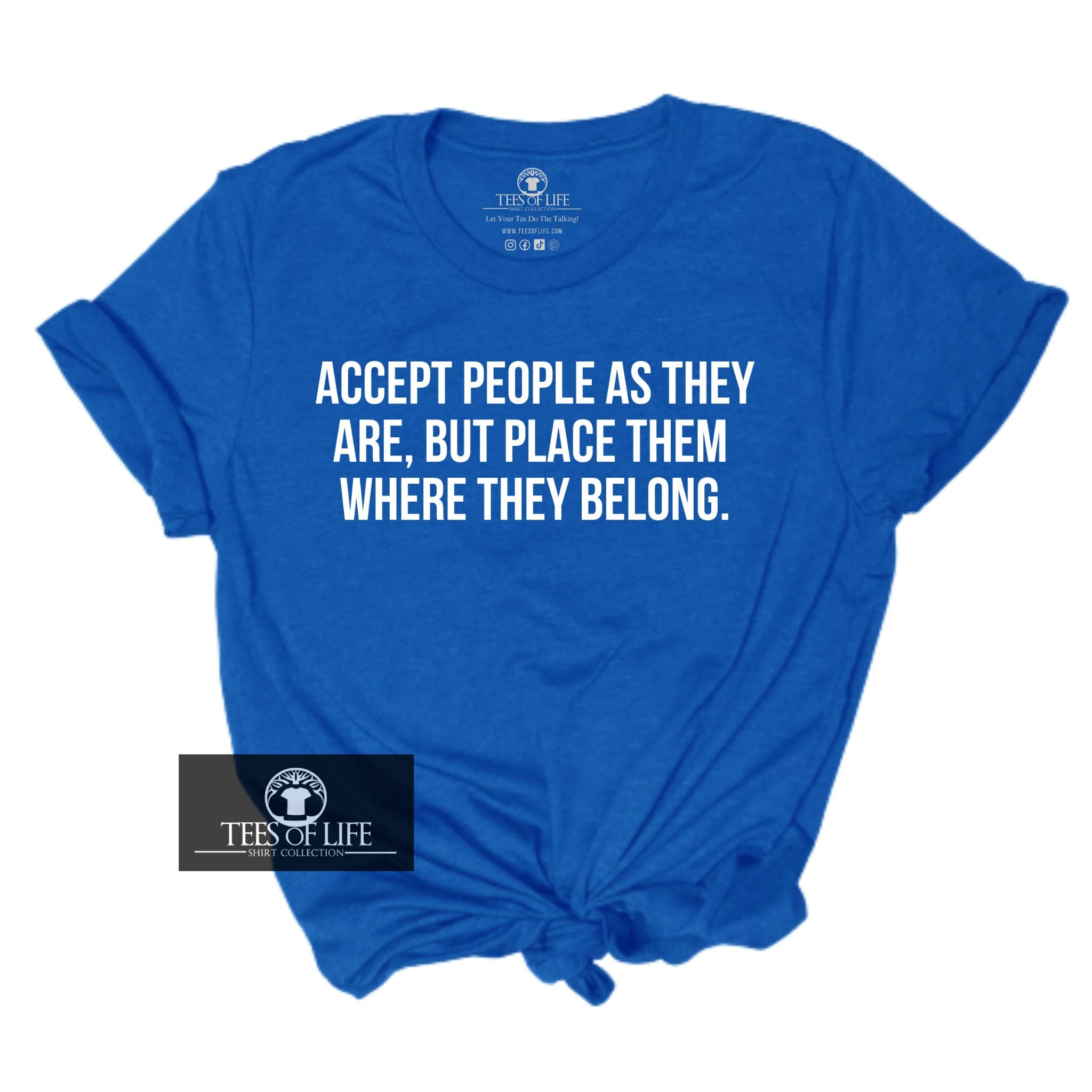 Accept People As They Are Unisex Tee