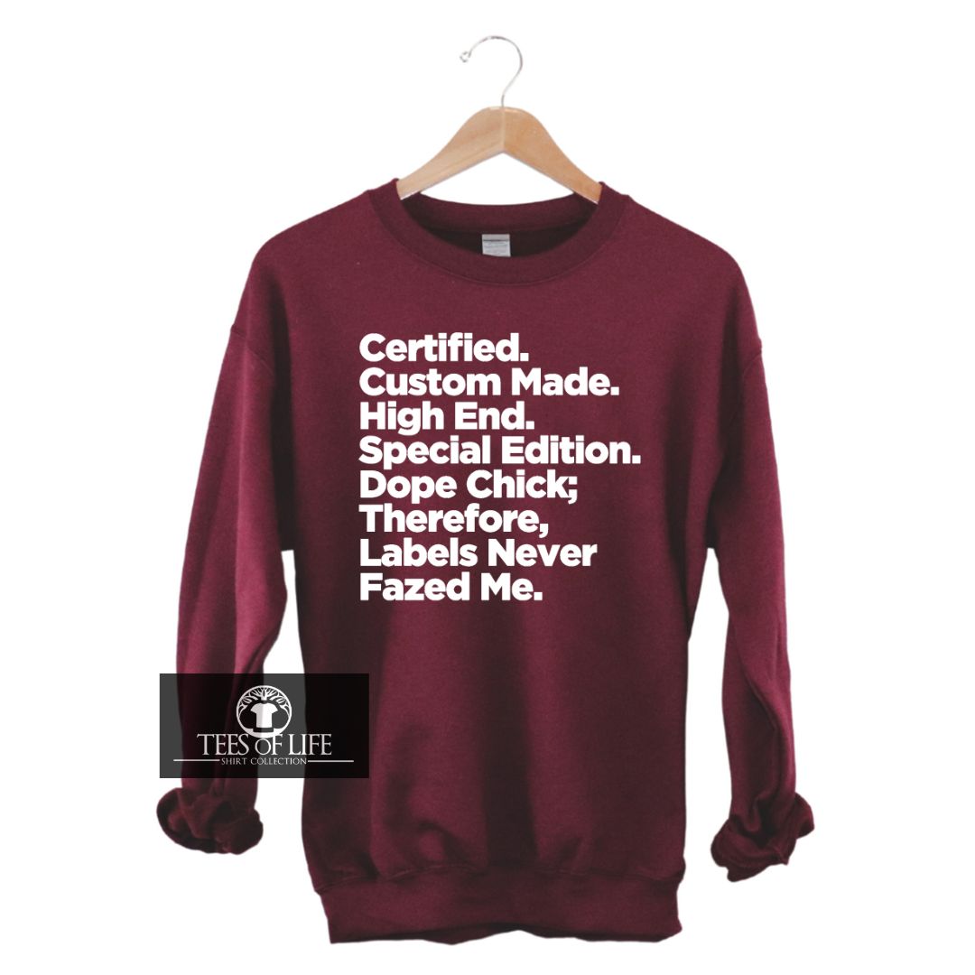 “Designer” Sweatshirt