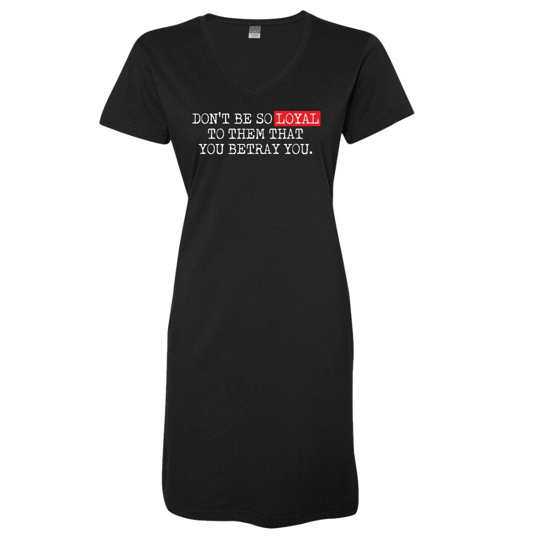 Women's V-Neck T-Shirt Dresses | Tees Of Life