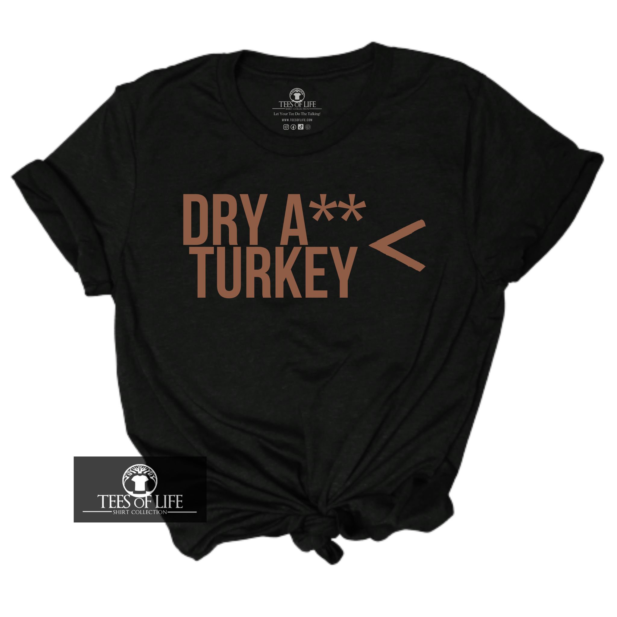 Dry A** Turkey Is Less Than Everything Unisex Tee