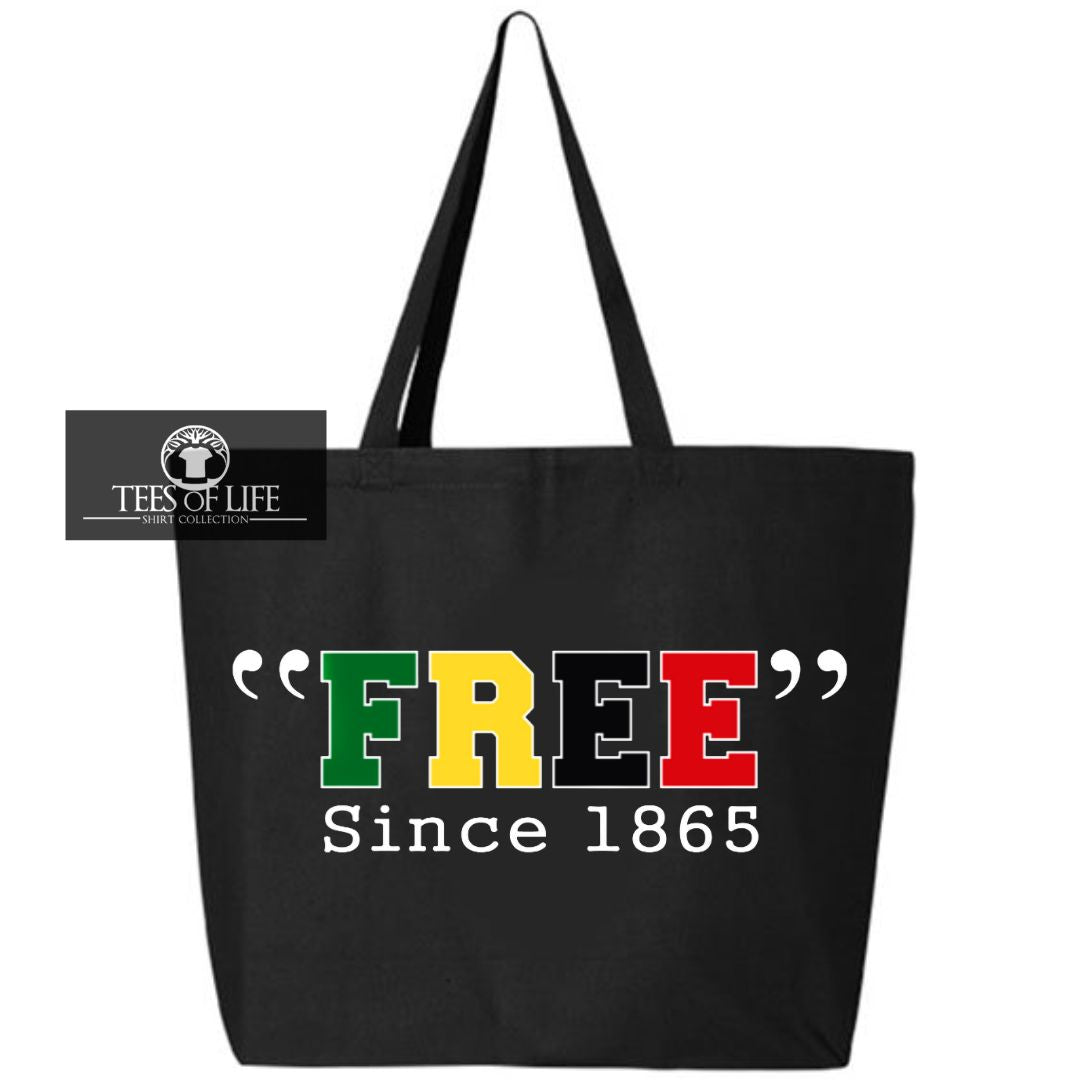 "FREE" (Juneteenth)  Tote Bag