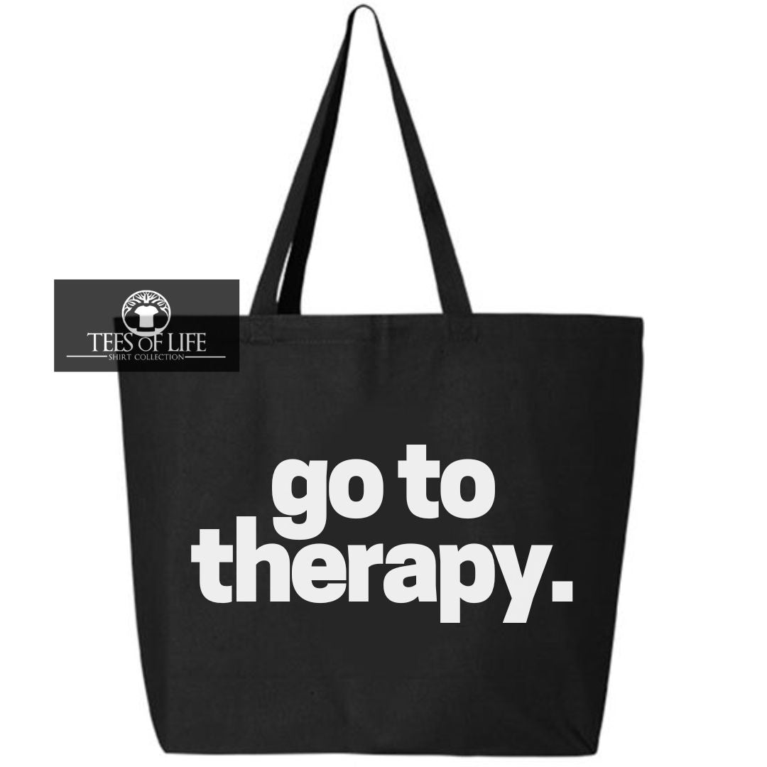 Go To Therapy Tote Bag