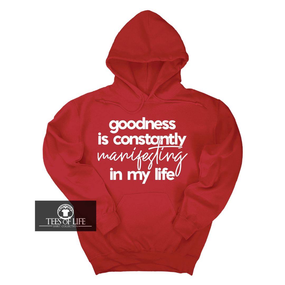 Goodness Is Constantly Manifesting In My Life Hoodie