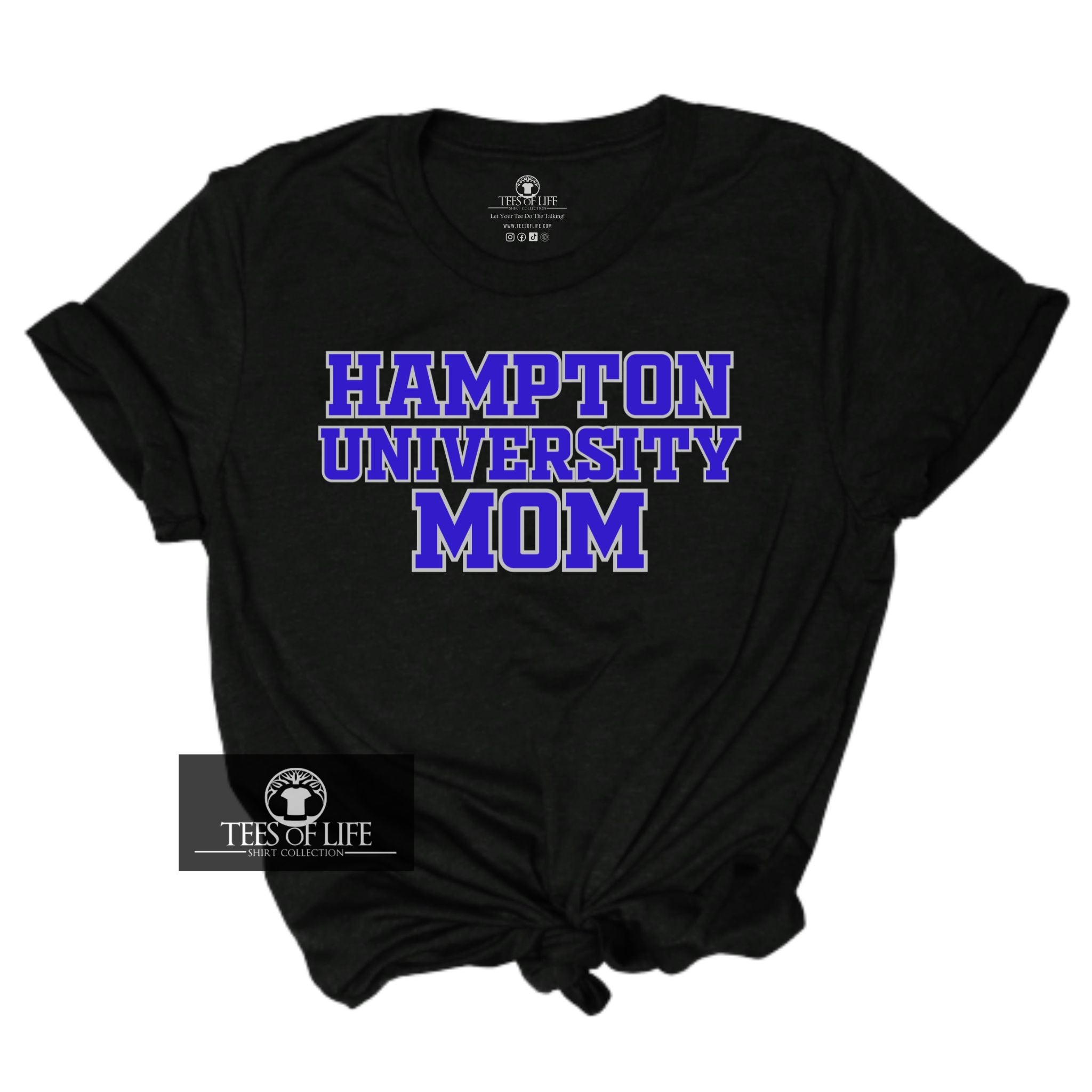 Hampton University Mom Unisex Tee