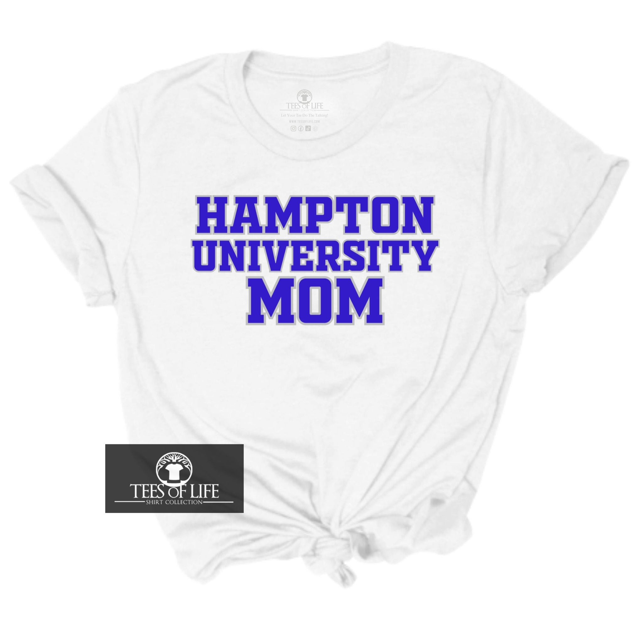 Hampton University Mom Unisex Tee