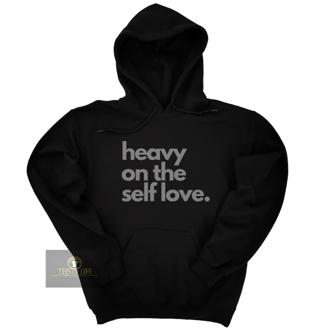 (RTS ) XL Heavy On The Self Love Hoodie