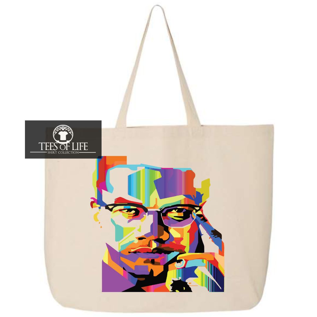 Malcolm X  Tote Bag