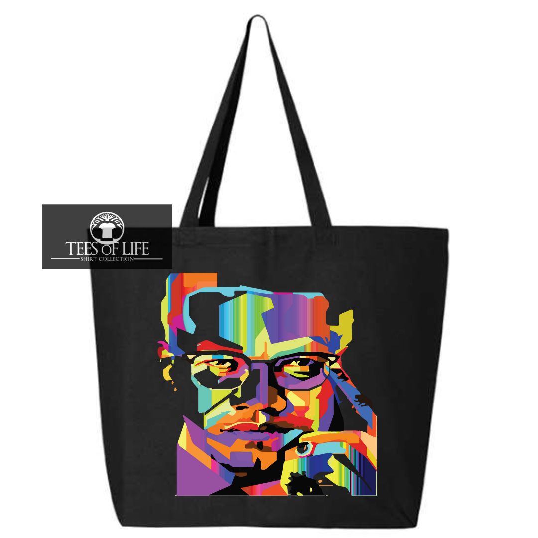 Malcolm X  Tote Bag