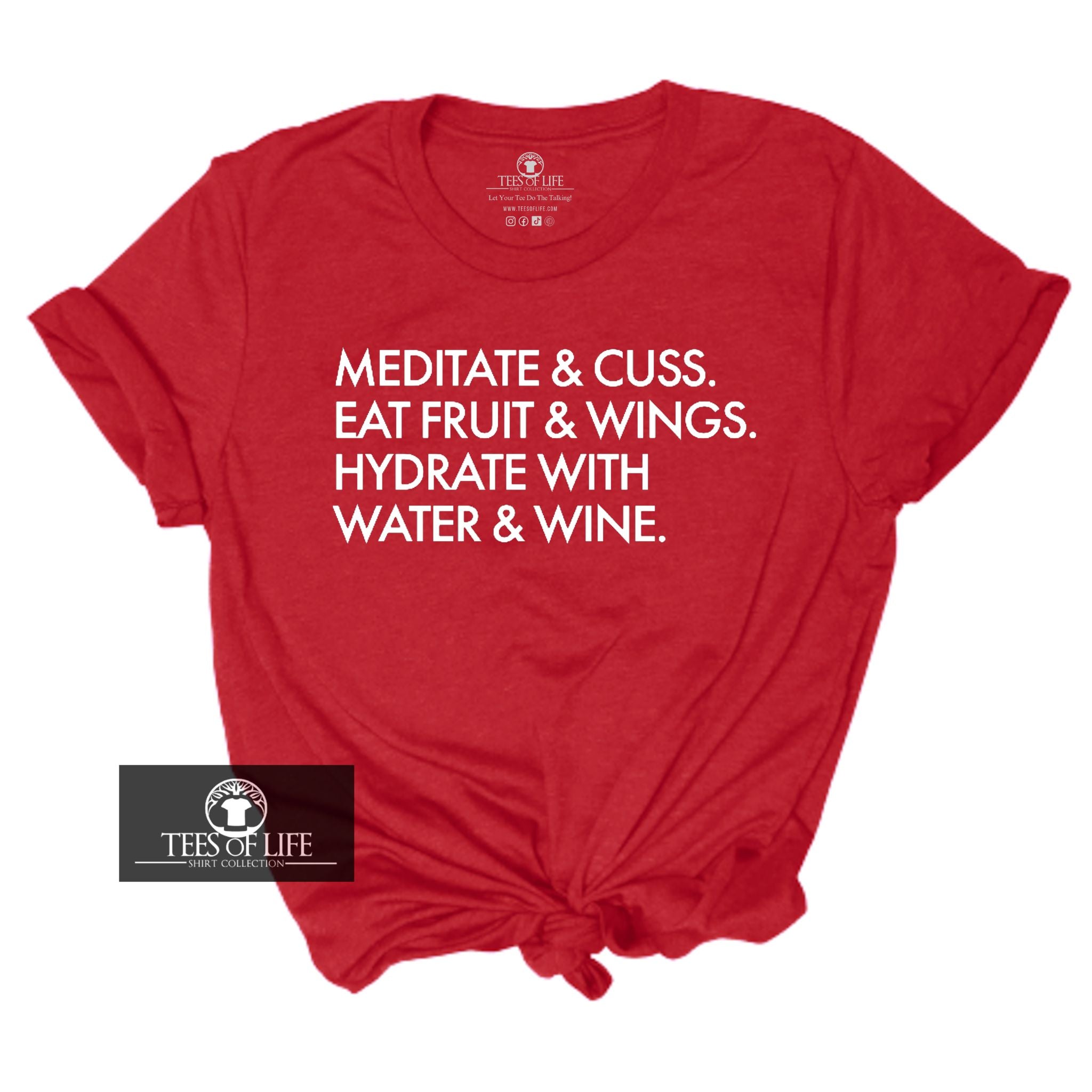 Meditate and Cuss Unisex Tee