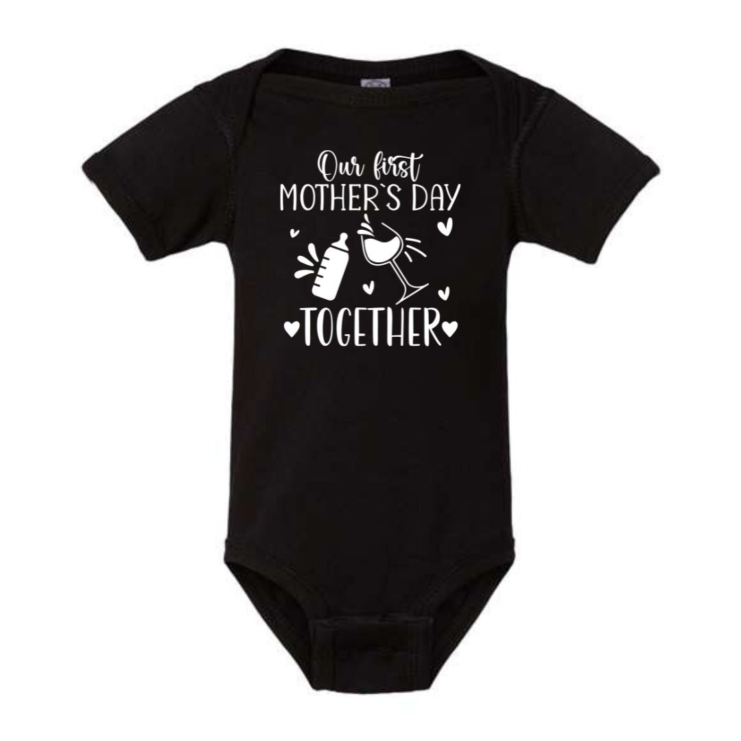 Our First Mother's Day Together Child Unisex Tee