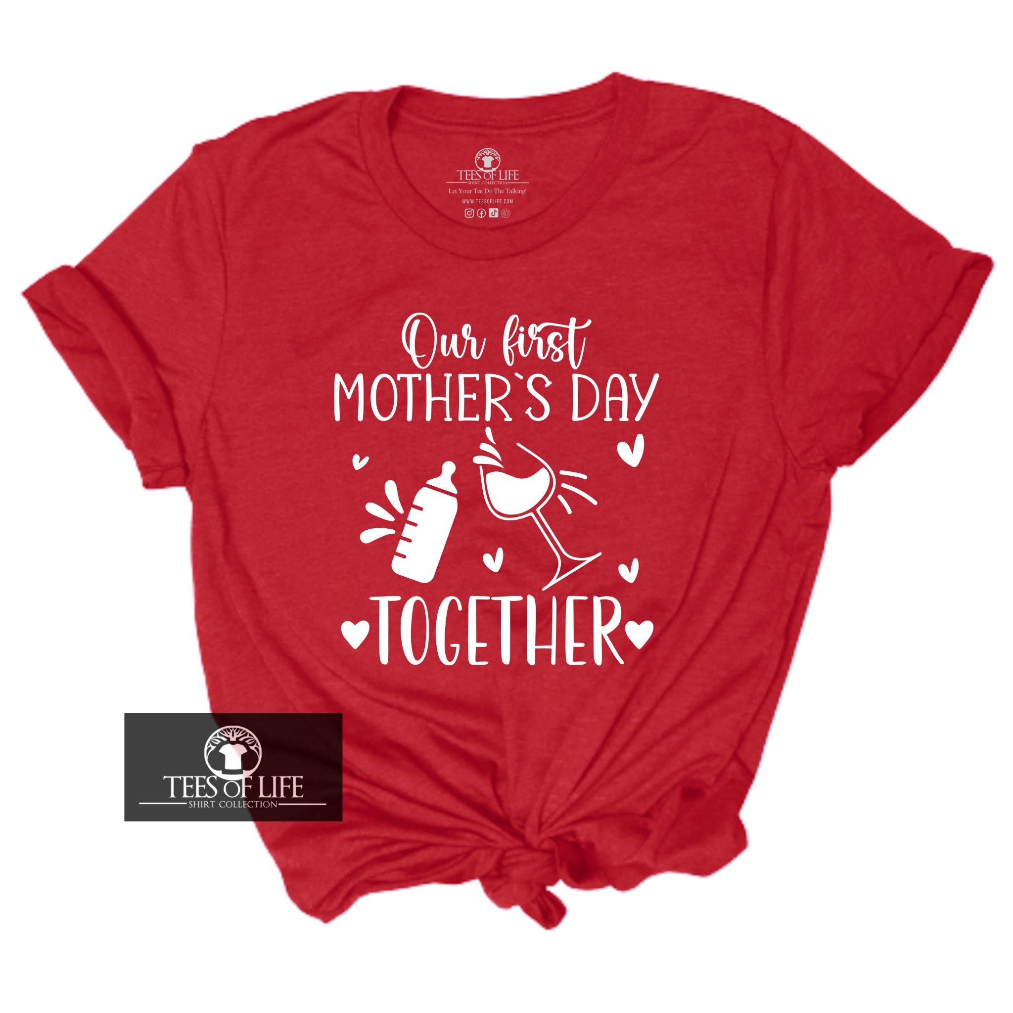 Our First Mother's Day Together Unisex Tee