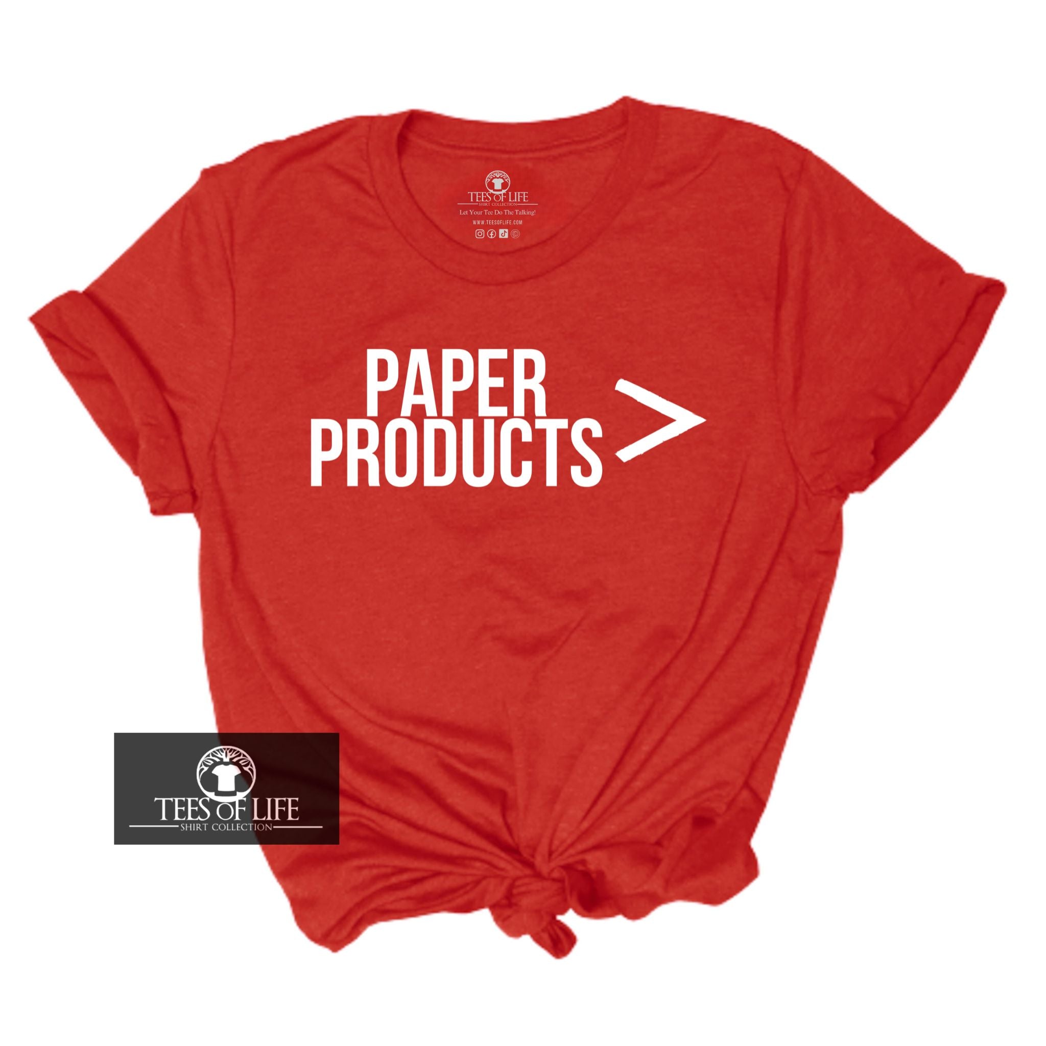 Paper Products Unisex Tee