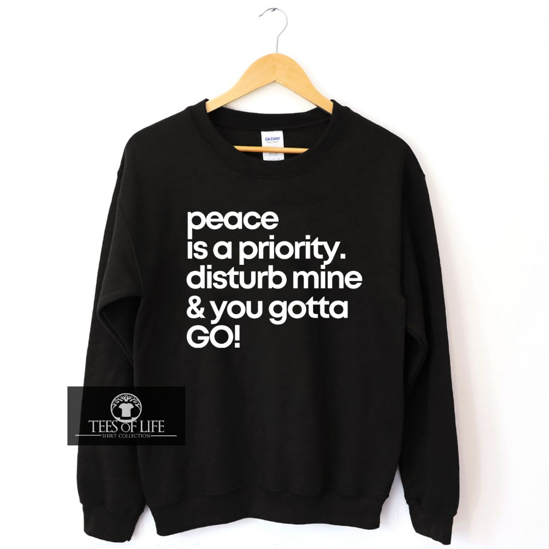 Peace Is A Priority Unisex Tee