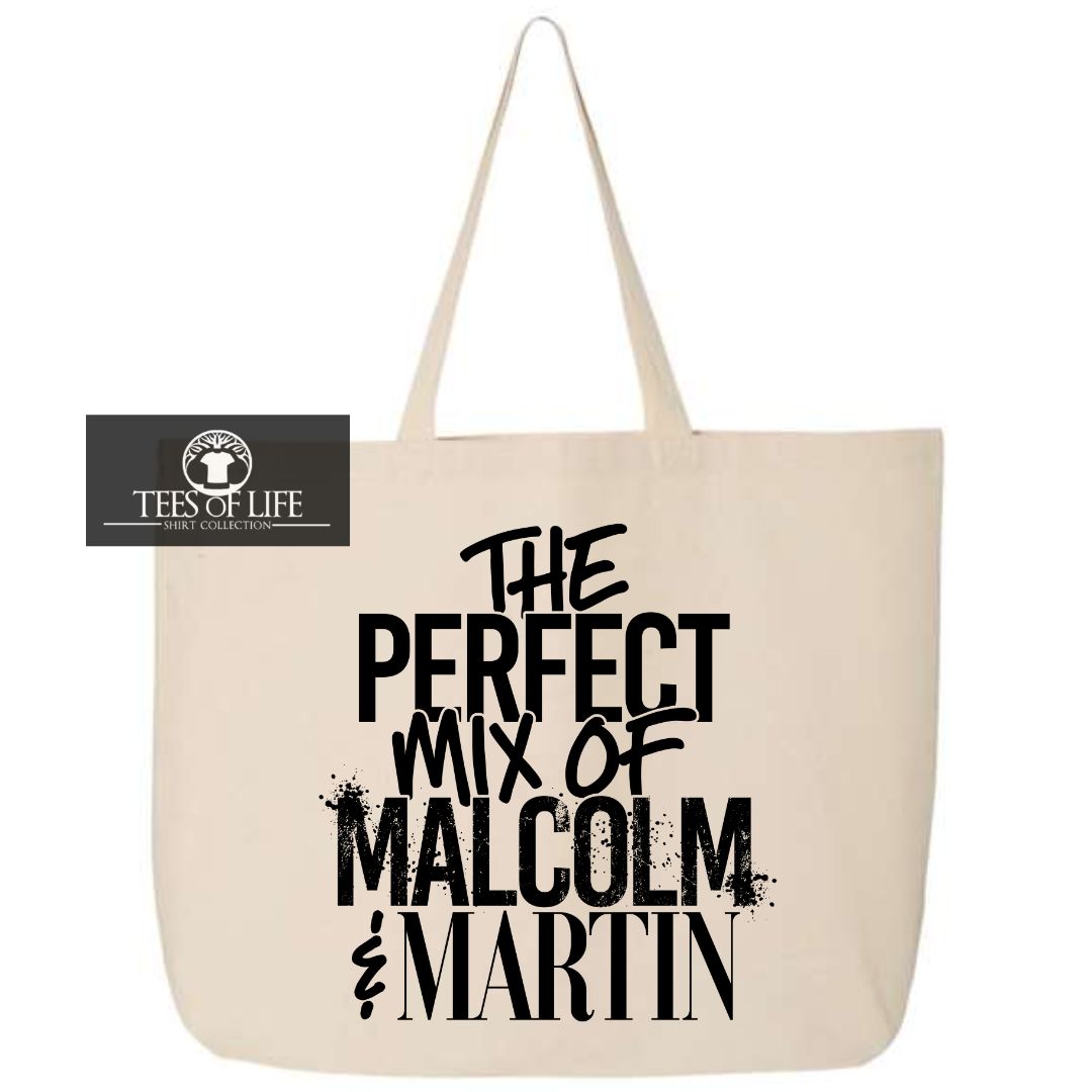 The Perfect Mix Of Malcolm and Martin Tote Bag