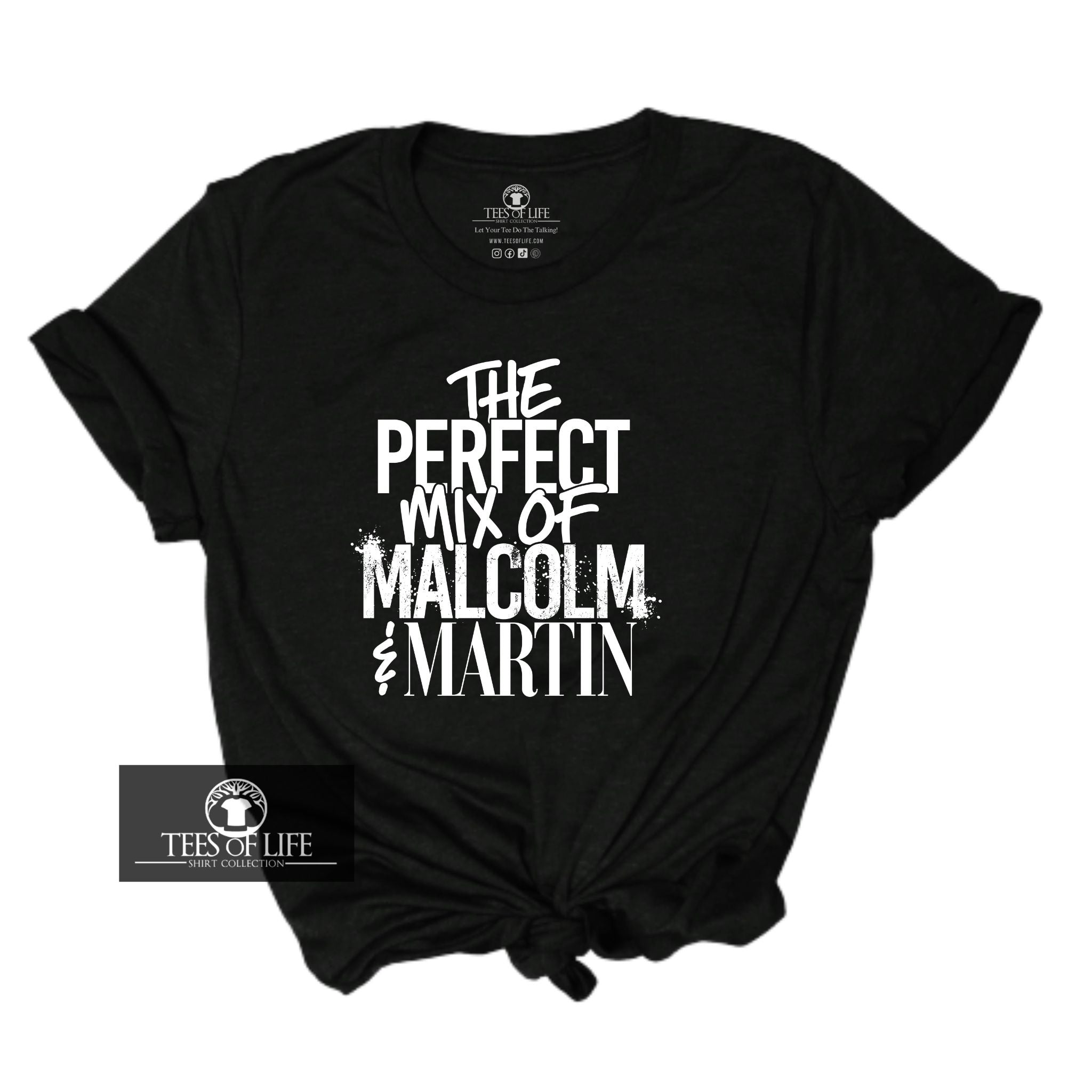 The Perfect Mix Of Malcolm and Martin Unisex Tee