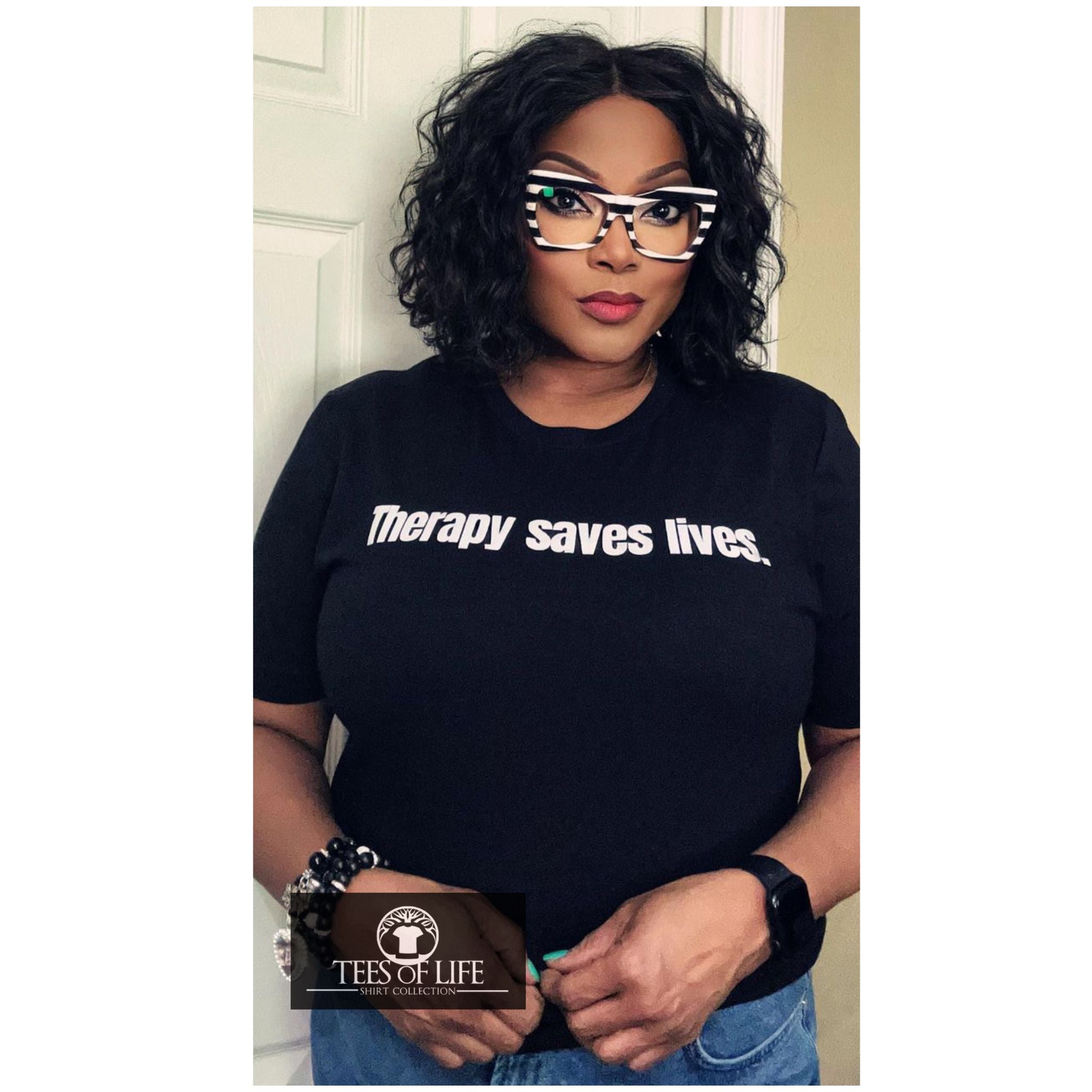 Therapy Saves Lives Unisex Tee