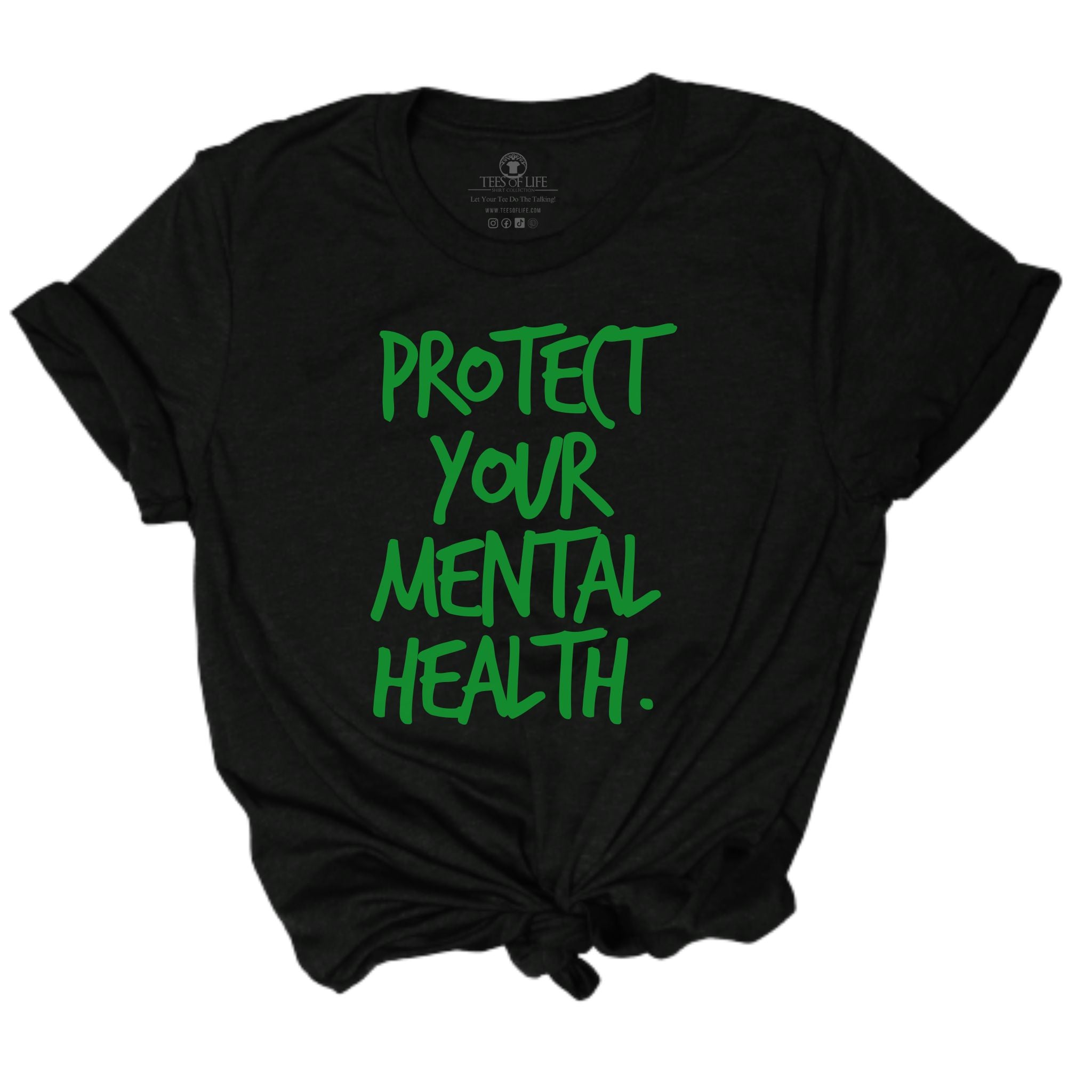 Therapy Starter Pack  (Protect Your Mental Green, Therapy Saves White, Cont;nuing Black) Unisex Tees